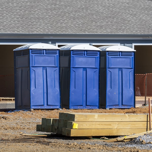 do you offer hand sanitizer dispensers inside the portable toilets in New Haven Ohio